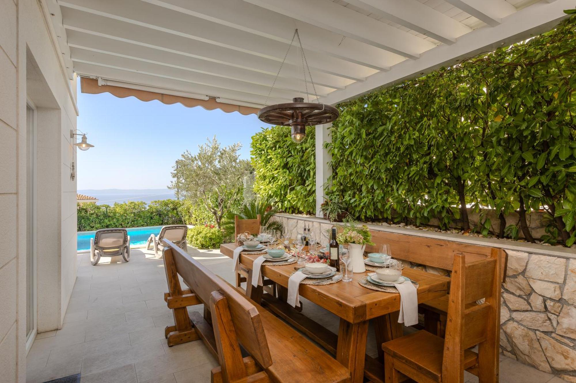 Villa Luka Makarska Esterno foto